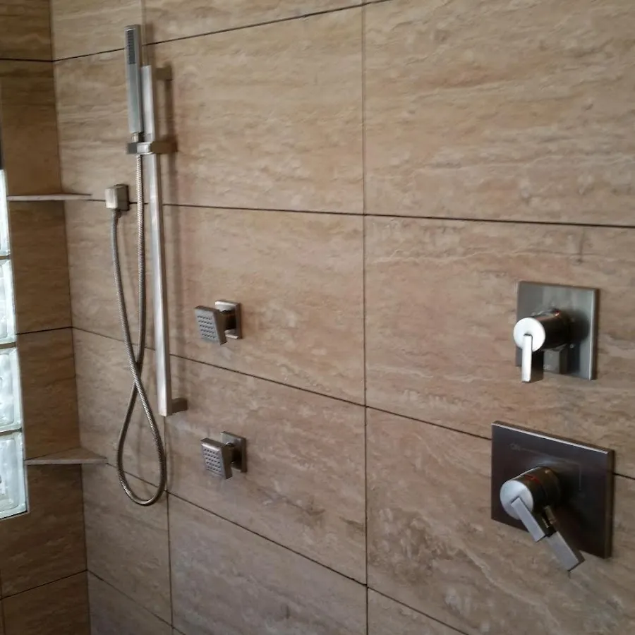 Shower fixture installation for Frozen Pipe Repair in Libertyville